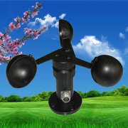 氣象站利用風(fēng)速傳感器測量風(fēng)速